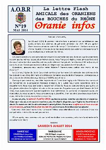 AOBR 2014  05 FLASH INFO No 19  DE MAI 2014 (1)